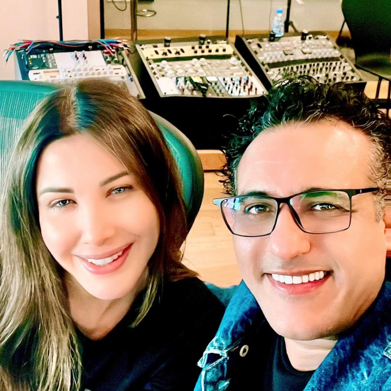 الراحل محمد رحيم مع نانسي عجرم