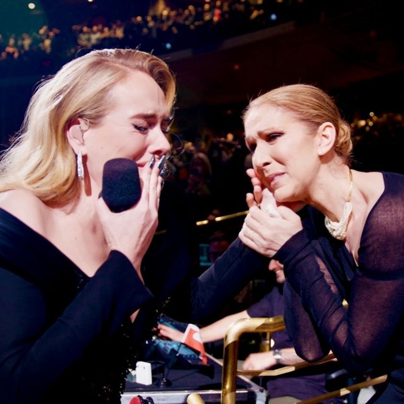 أديل وسيلين ديون