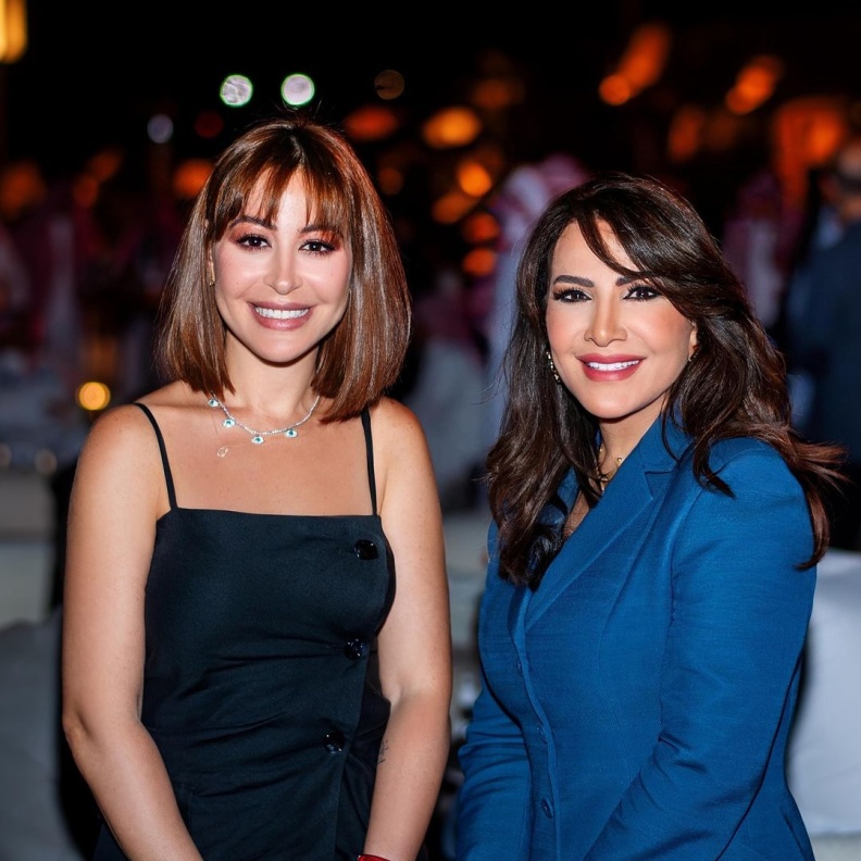 هدى حسين ومنة شلبي