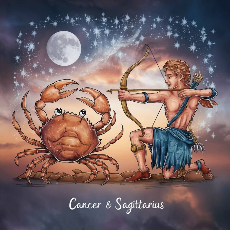 عطارد يدعم السرطان والقوس