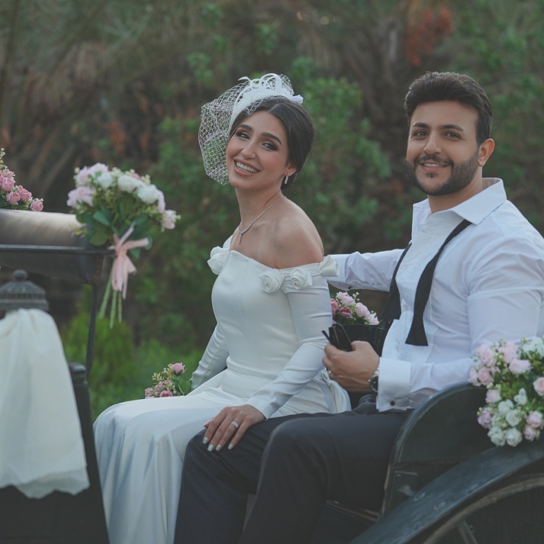 أحمد الخفاجي وساندي جمال