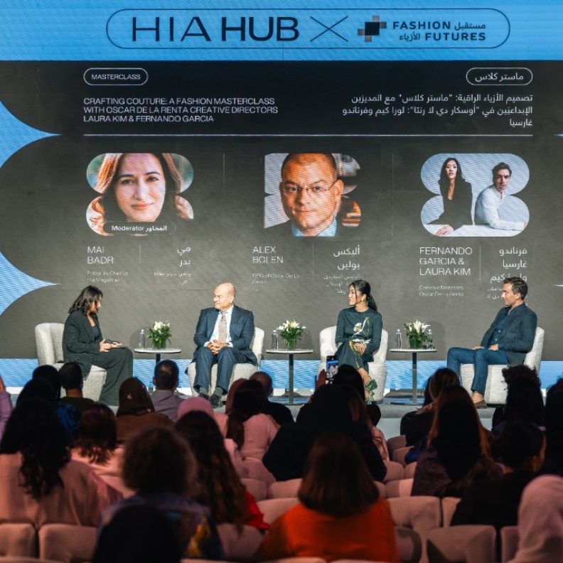 "هي هب" يستقطب رموز الموضة العالمية... "ماستر كلاس مع المديرين الإبداعيين في أوسكار دي لا رنتا لورا كيم وفرناندو غارسيا"