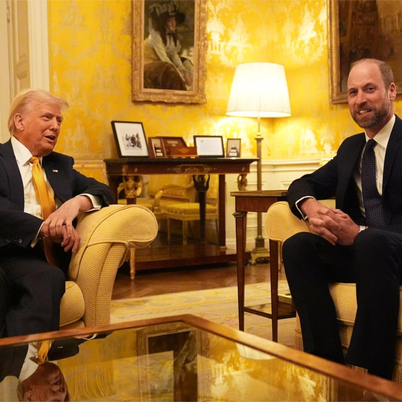 علاقة ودية تجمع ترامب بالأمير وليام