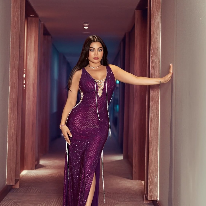 إطلالات مجوهرات النجمة هيفاء وهبي خلال حصاد 2024