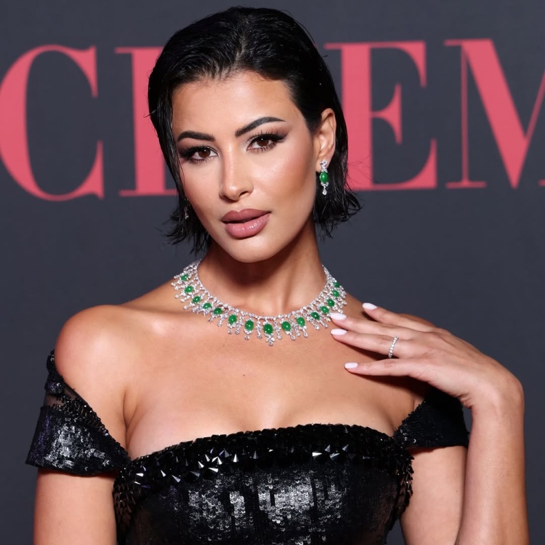 ريم السعيدي - صورة من حسابها على انستغرام خلال مشاركتها في مهرجان البحر الاحمر السينمائي