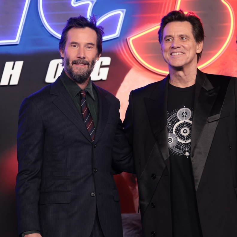 جيم كاري وكيانو ريفز 