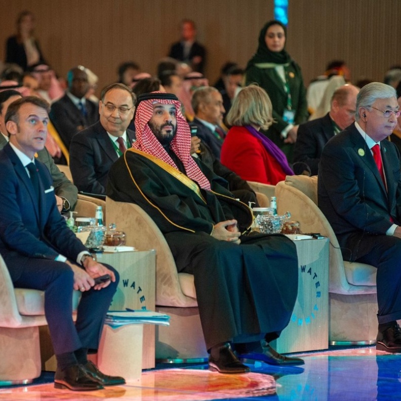 سمو ولي العهد يفتتح قمة المياه الواحدة المنعقدة بالرياض