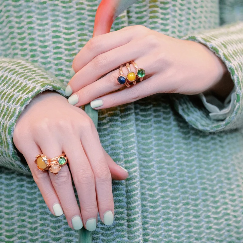 رمزية وفوائد ارتداء خواتم عقيق أصفر