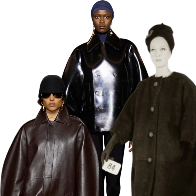 الأكتاف المنحنية قدمها بالنسياغا لأول مرة عام 1959 لتعود من جديد في شتاء 2025