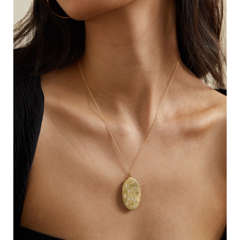 قلادة Zodiac Aquarius من بروك جريكسون Brooke Gregson