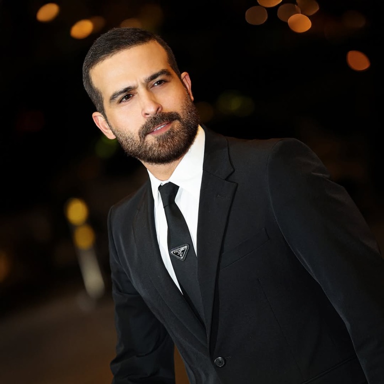 النجم السوري محمود نصر - صورة من حسابه على انستغرام