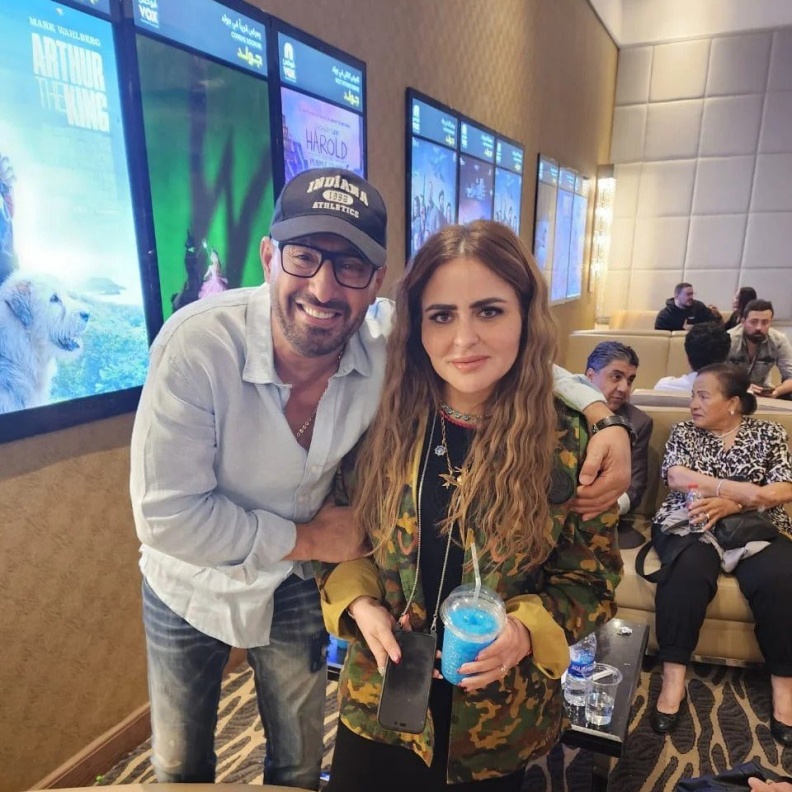 أحمد السقا ومها الصغير