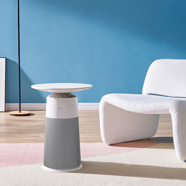 أسلوب حياة أنيق مع جهاز LG PuriCare Aero Furniture