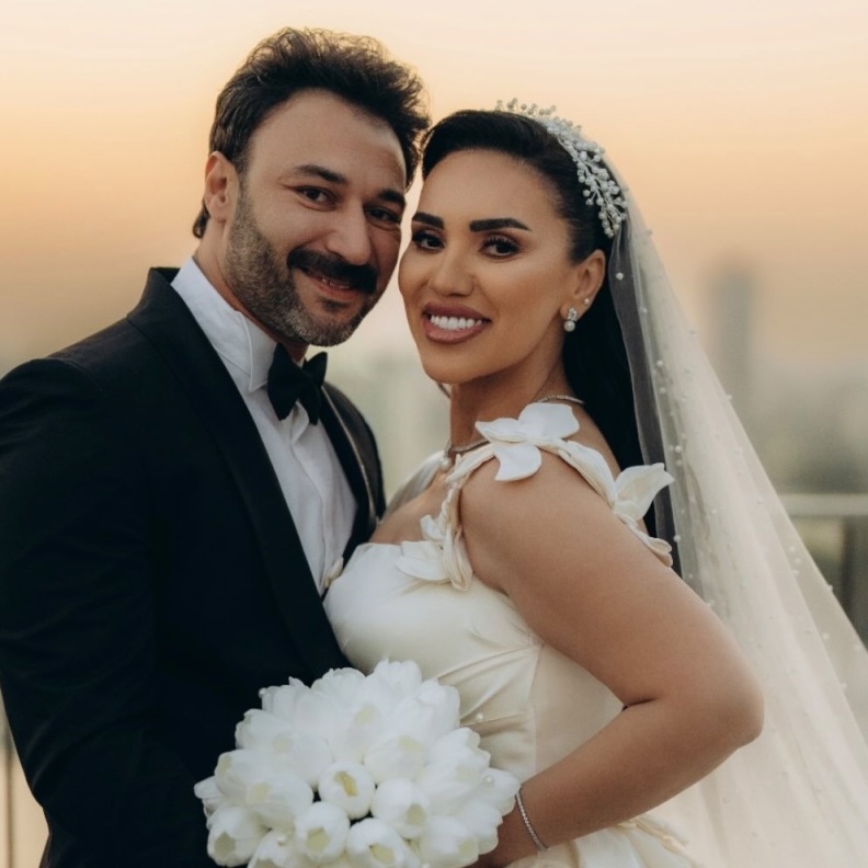 شاهدوا بالفيديو والصور أجمل اللقطات من حفل رفاف مي فاروق ومحمد العمروسي