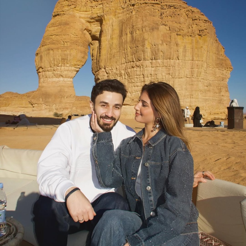أسامة مروة وشيرين عمارة