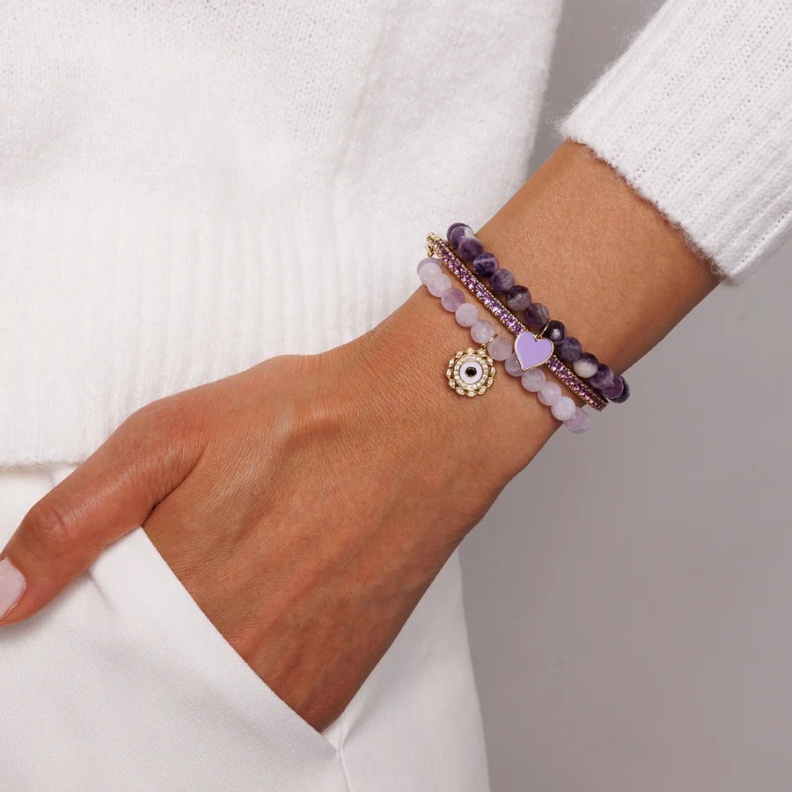 أجمل مجوهرات جمشت عصرية لهدايا شهر فبراير الصورة من Sydney Evan