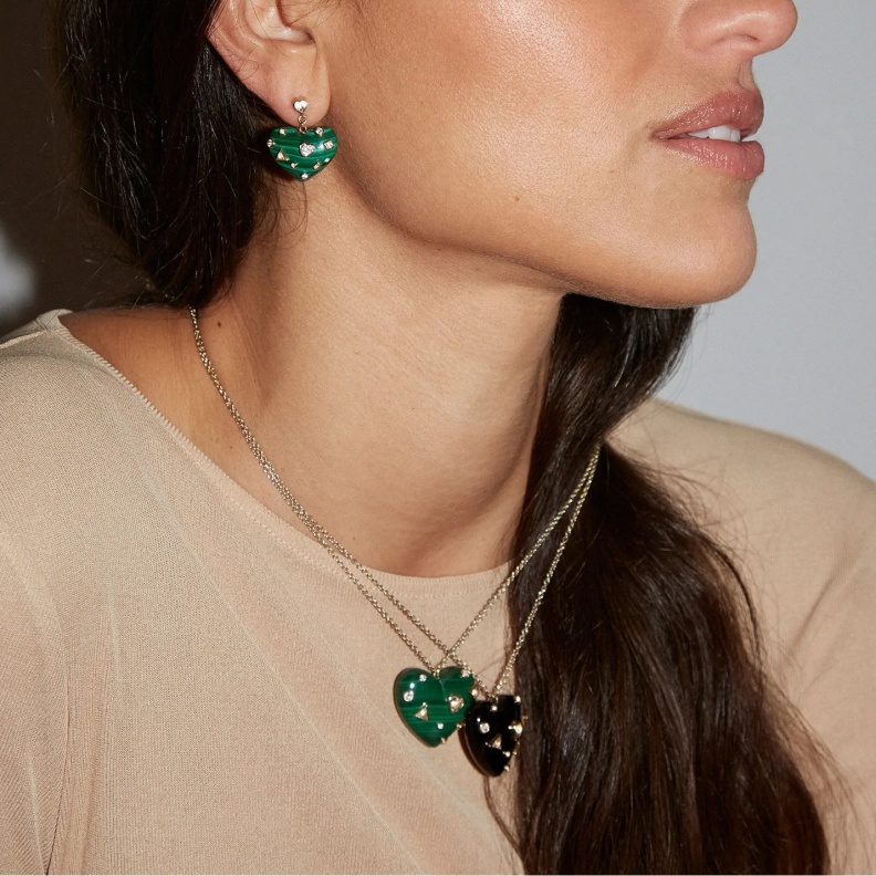 تألقي في شهر رمضان بمجوهرات الملاكيت الصورة من Yvonne Léon