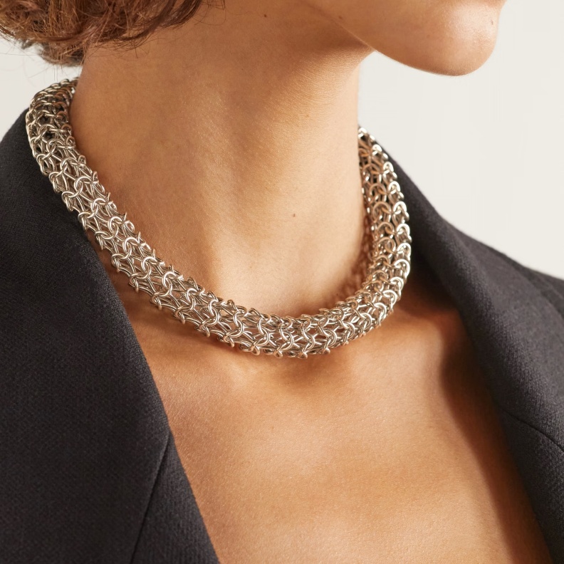 مجوهرات الفضة من Bottega Veneta