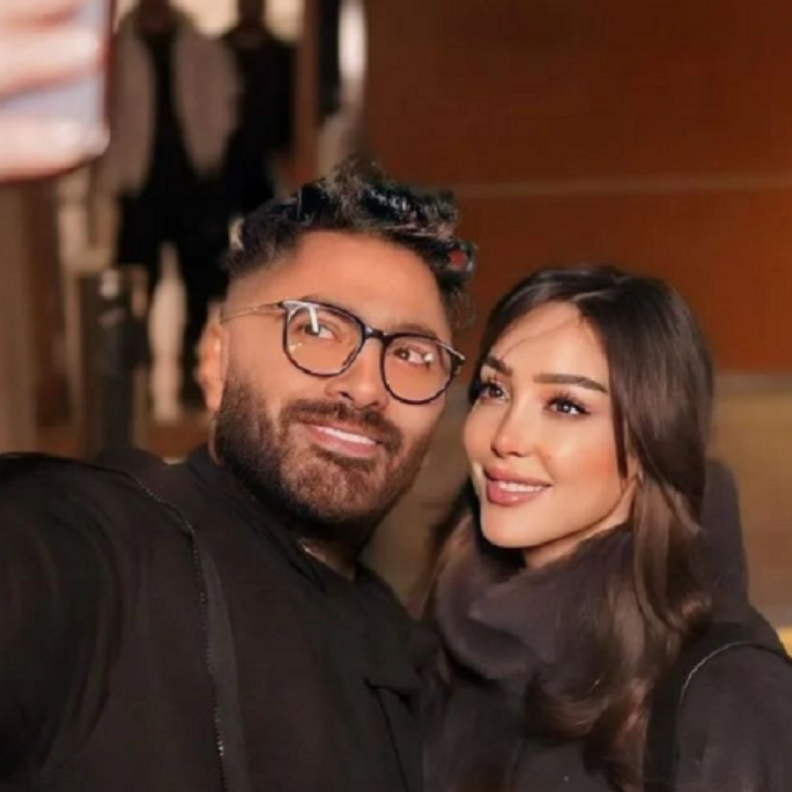 تامر حسني وبسمة بوسيل 