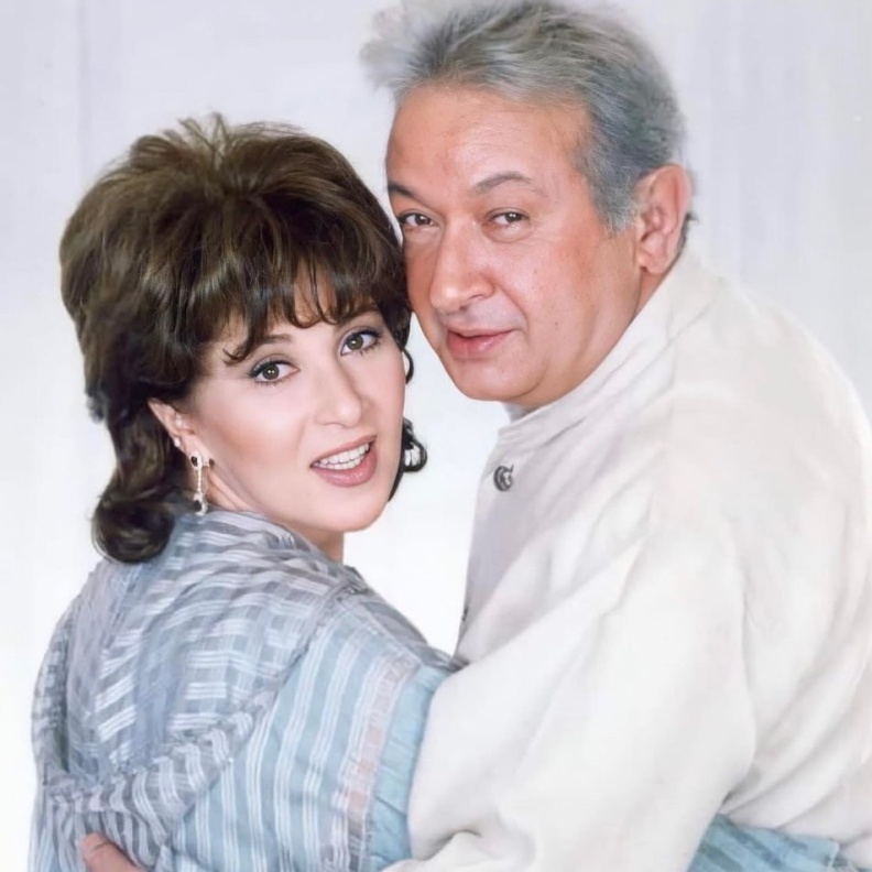 نور الشريف وبوسي 