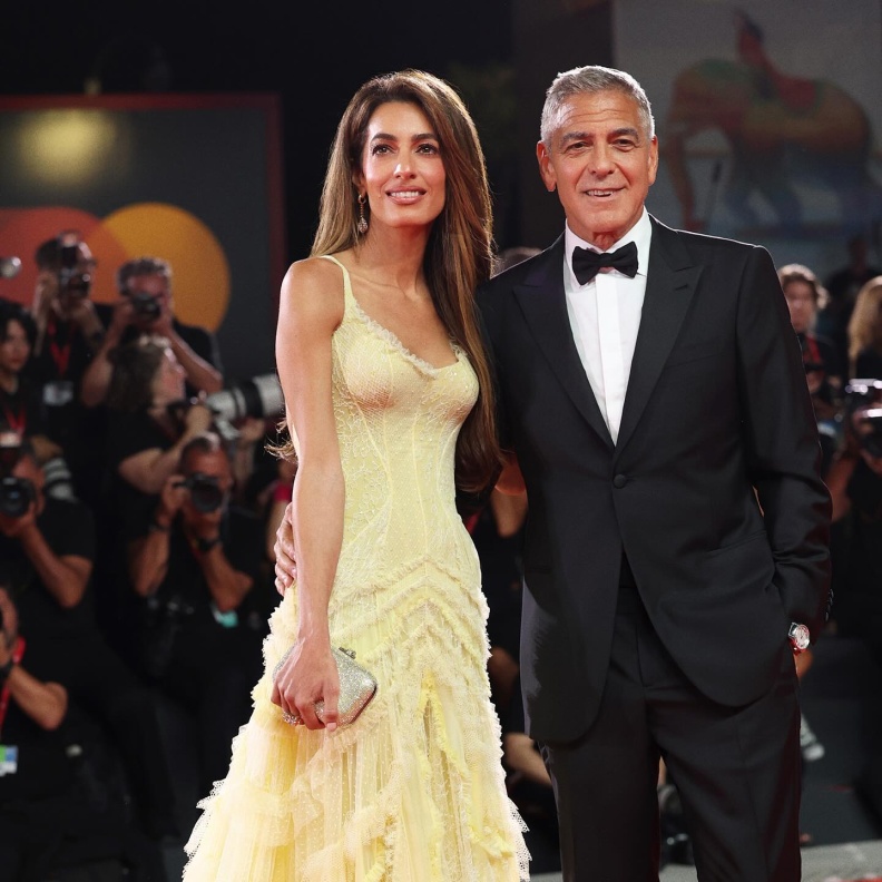 جورج كلوني وأمل كلوني