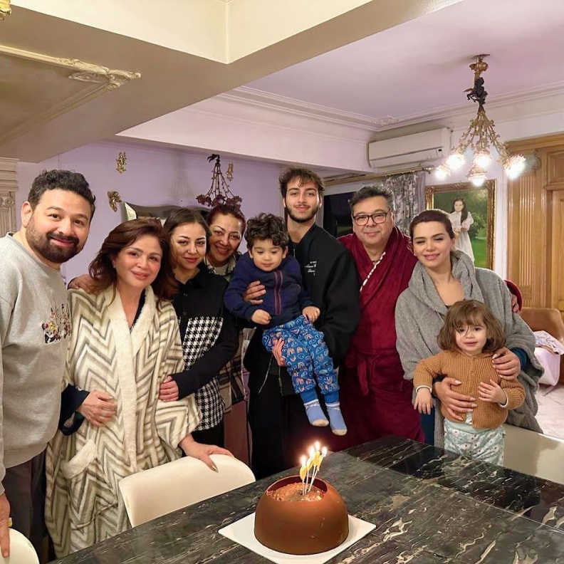 عائلة الهام شاهين