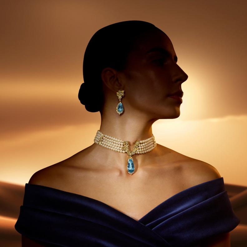 Azza Fahmy Garden Of Light Necklace - Garden Of Light Earrings