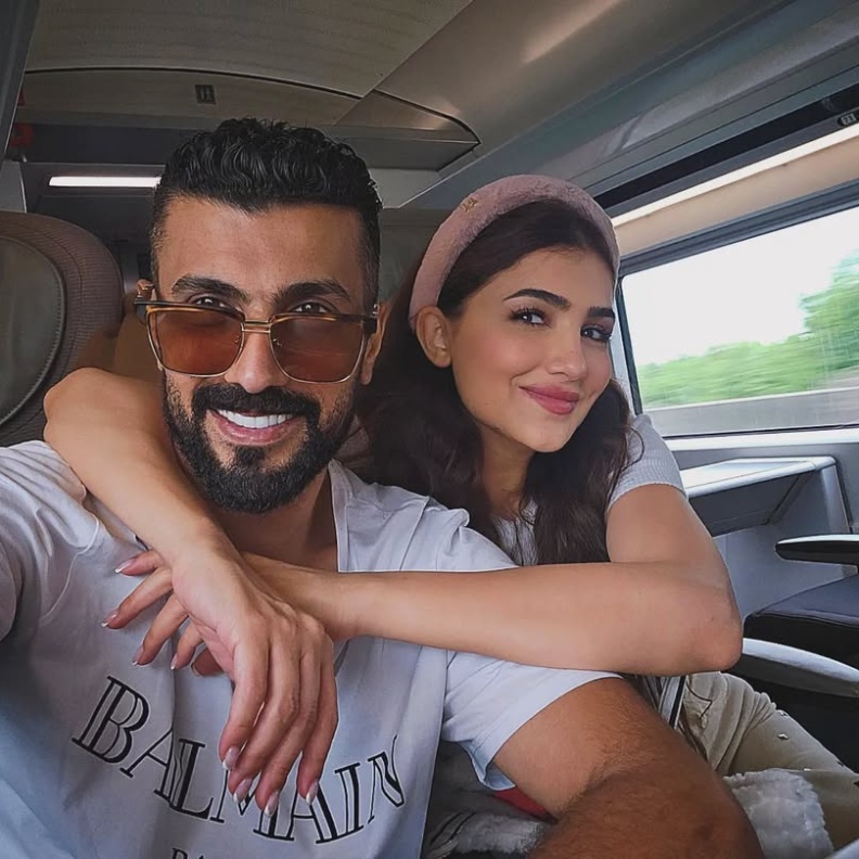 مي عمر ومحمد سامي