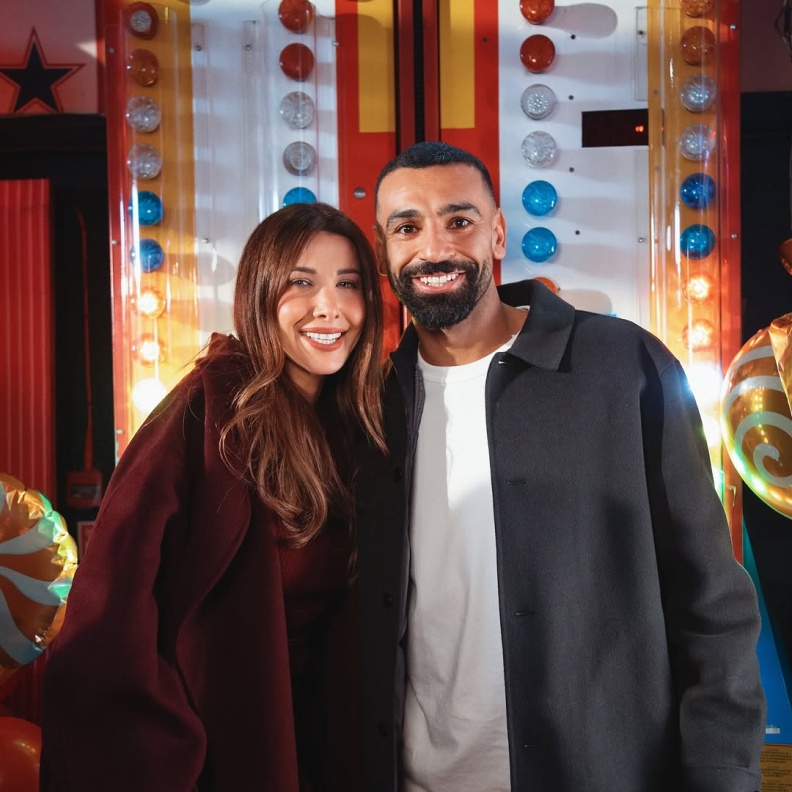 محمد صلاح ونانسي عجرم