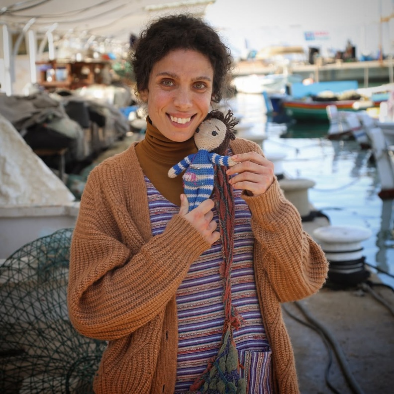 سينتيا كرم في مسلسل "بالدم"