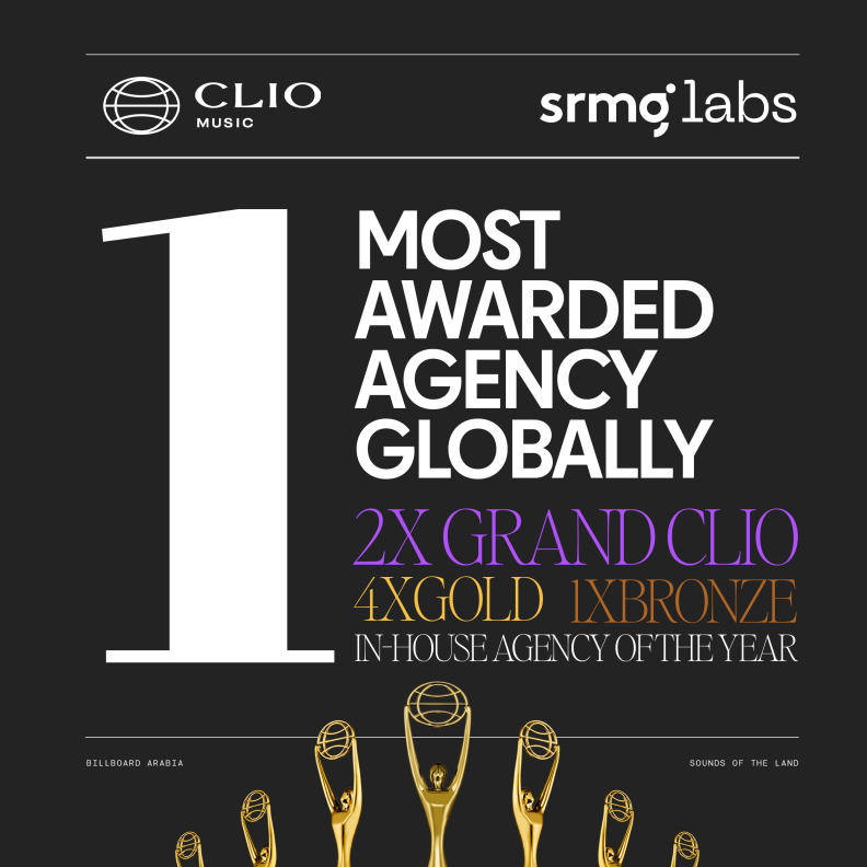 SRMG Labs  تحقق إنجازاً قياسياً في جوائز كليو العالمية