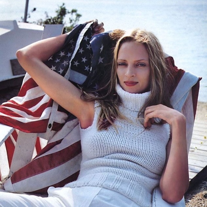 أوما ثورمان Uma Thurman مواليد 29 أبريل