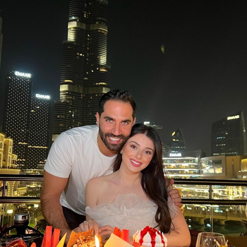 ماريتا الحلاني وكميل أبي خليل