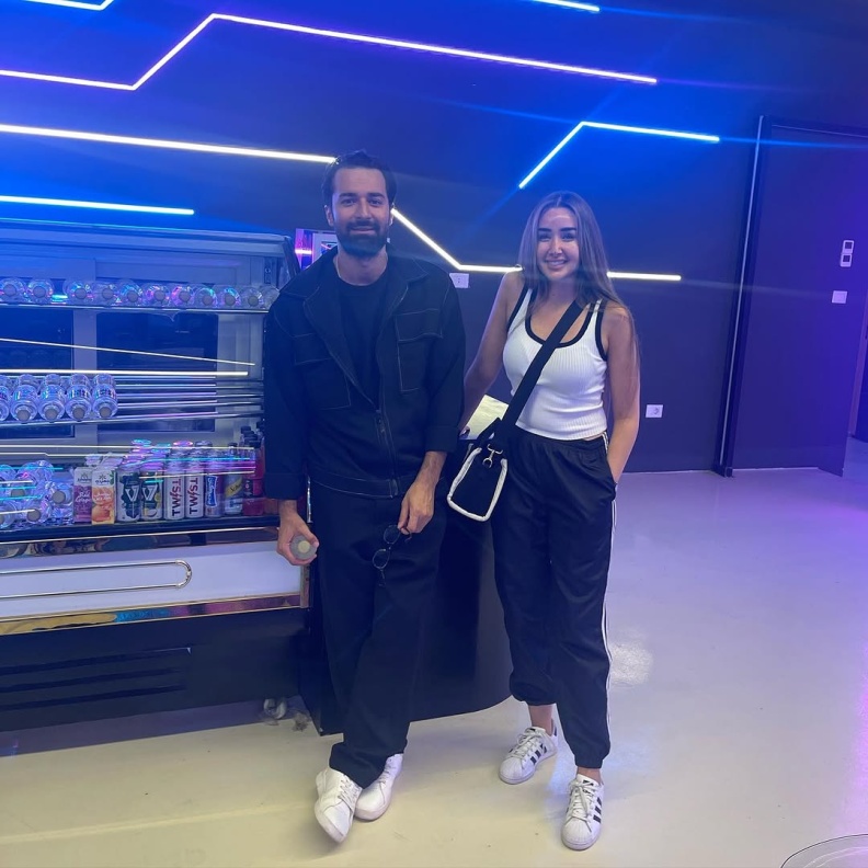 هنا الزاهد وأحمد حاتم