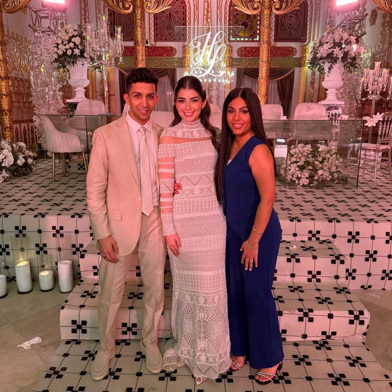 ليلى زاهر وهشام جمال