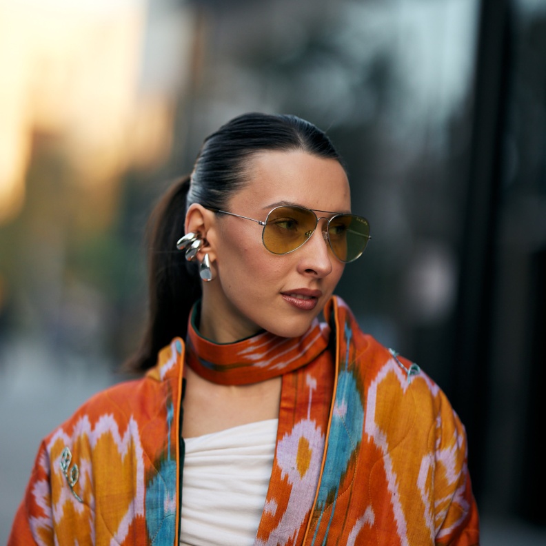 إطلالة من street style