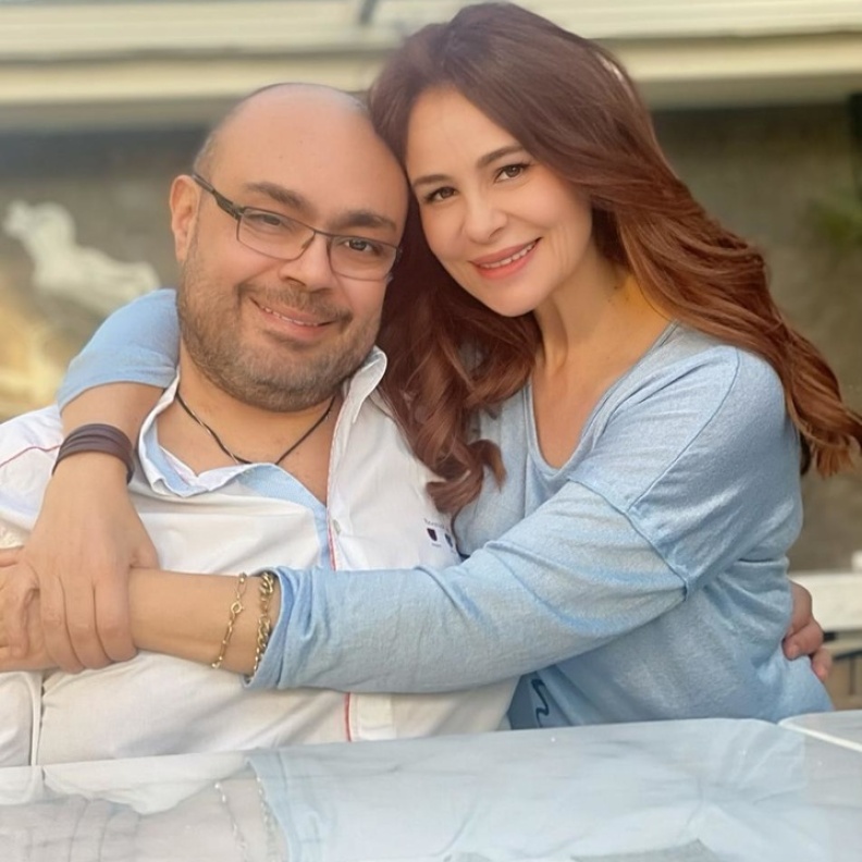 كارول سماحة وزوجها