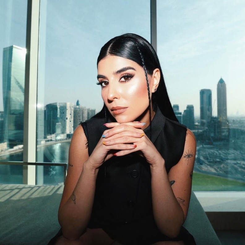 الممثلة زينة مكي صورة من انستغرامها