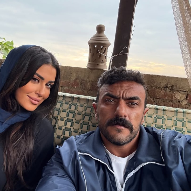 احمد العوضي وميرنا نور الدين