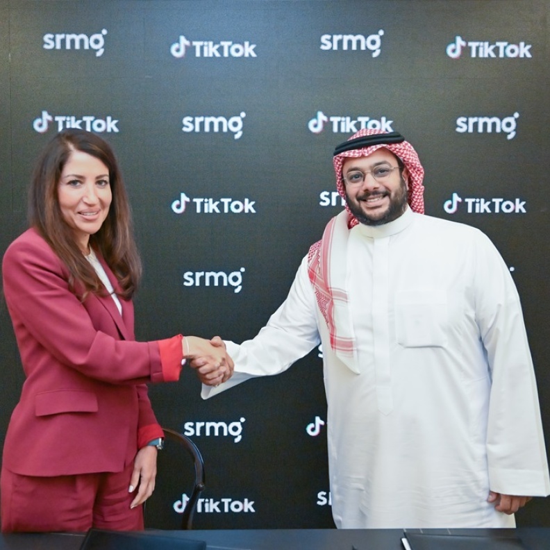 srmg تُبرم شراكة استراتيجية مع "تيك توك"