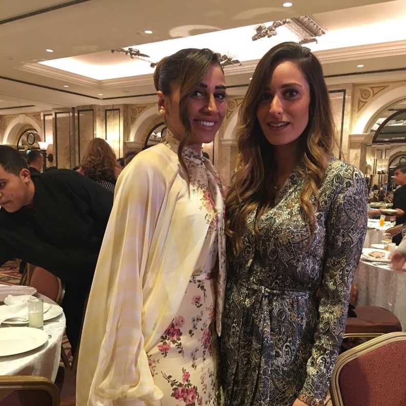 أمينة خليل ودينا الشربيني