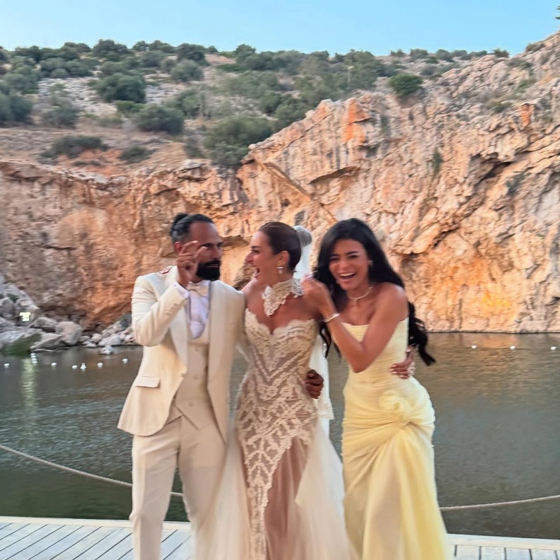 أمينة خليل وزوجها وأسماء جلال