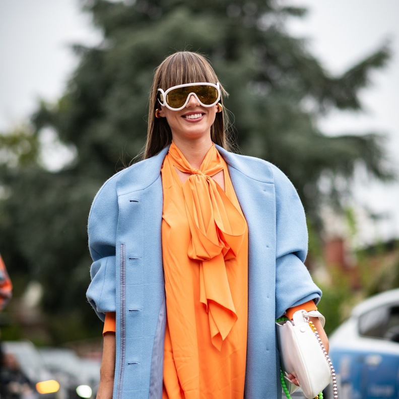 إطلالة من street style