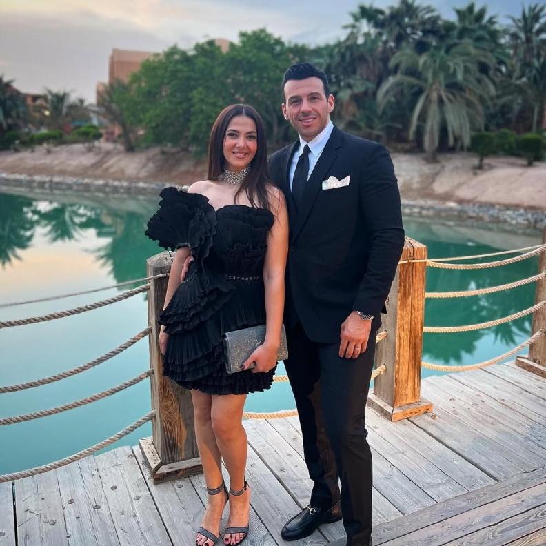 دنيا سمير غانم ورامي رضوان