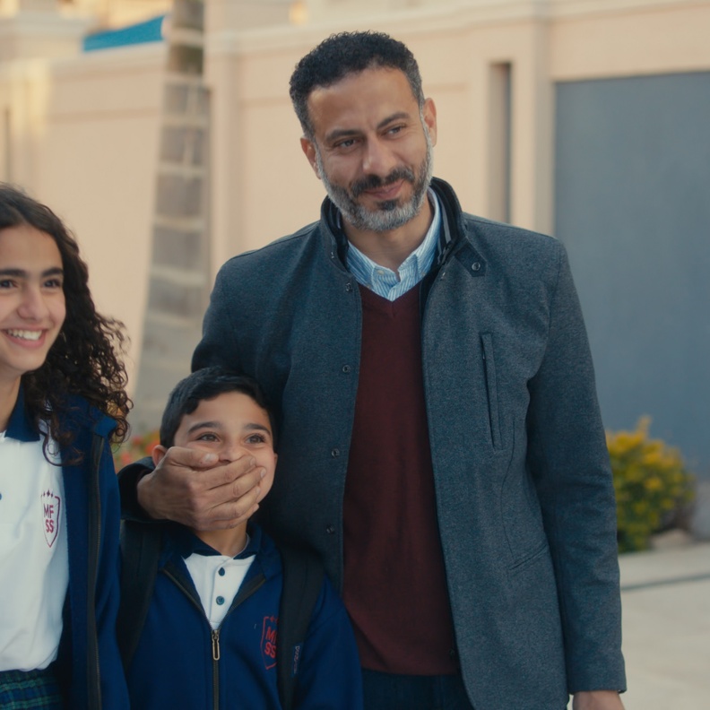 محمد فراج في مشهد من مسلسل كتالوج