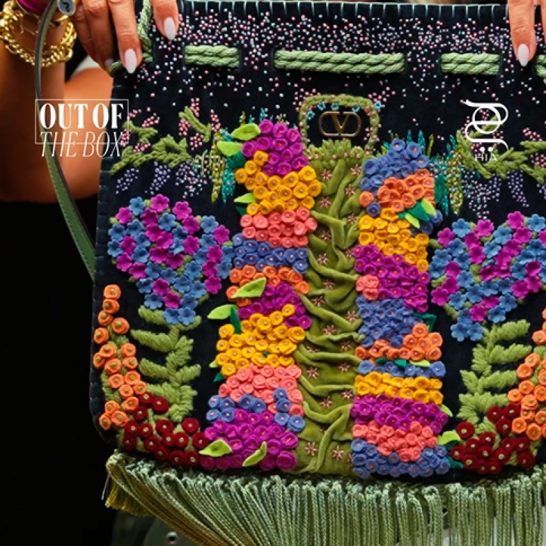 حقيبة Valentino Garavani Nellcôte Alice 