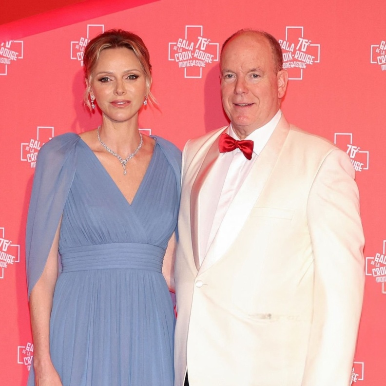 الأمير ألبرت الثاني والأميرة شارلين