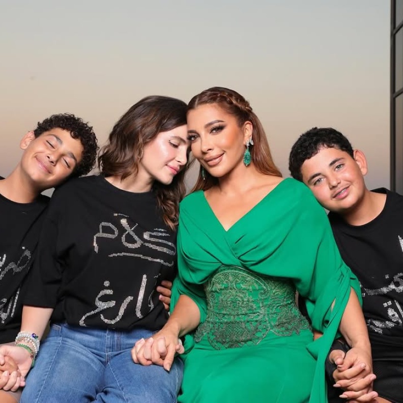 أصالة تحتفل بعيد ميلاد ابنتها شام الذهبي