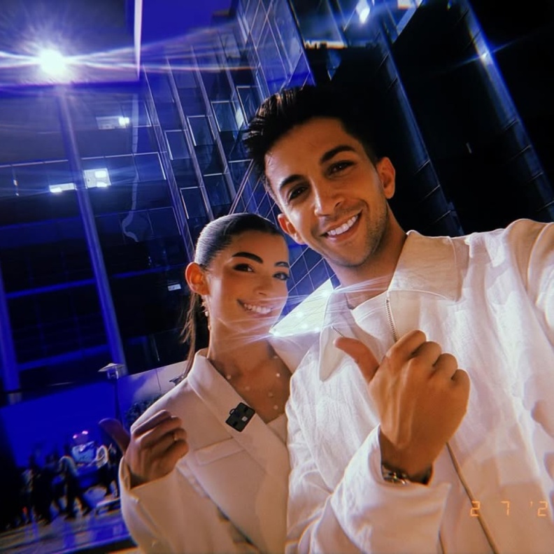 ليلى زاهر وهشام جمال