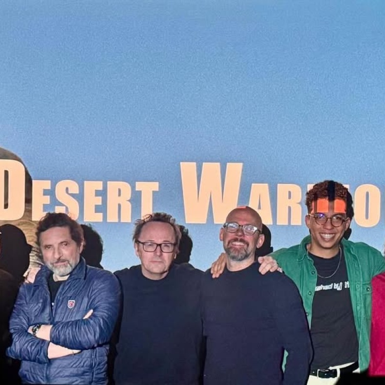 صناع الفيلم السعودي العالمي "Desert Warrior"